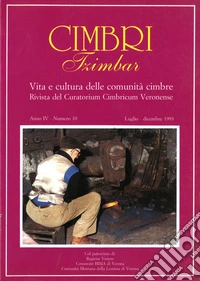 Cimbri-Tzimbar. Vita e culture delle comunità cimbre (10) libro