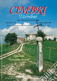 Cimbri-Tzimbar. Vita e culture delle comunità cimbre (29) libro