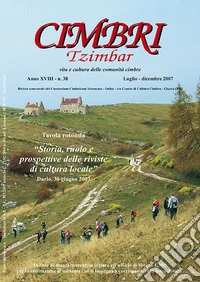 Cimbri-Tzimbar. Vita e culture delle comunità cimbre (38) libro