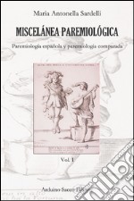 Miscelánea paremiológica vol. 1-2 libro