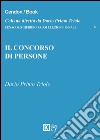 Il concorso di persone libro