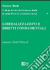 Liberalizzazioni e diritti fondamentali libro