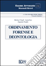 Ordinamento forense e deontologia libro