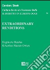 Extraordinary renditions libro