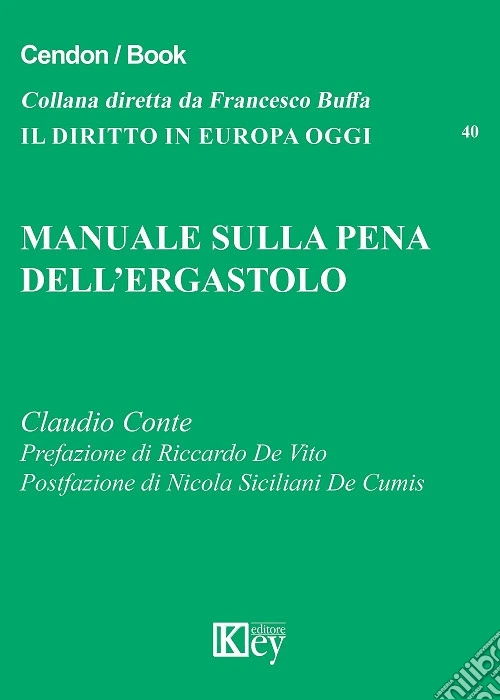 Manuale sulla pena dell'ergastolo