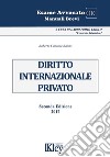 Diritto internazionale privato libro