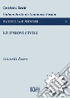 Le unioni civili libro