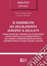 Il vademecum sul regolamento europeo n. 2016/679 libro