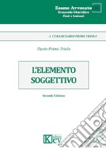 L'elemento soggettivo libro