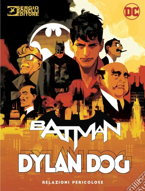 Batman Dylan Dog - Heroes Cover