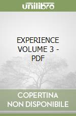 EXPERIENCE VOLUME 3 - PDF libro