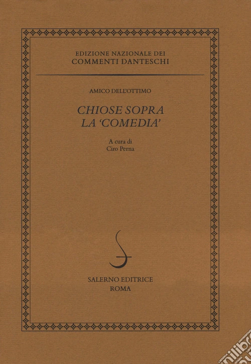 Chiose sopra la «Comedia»