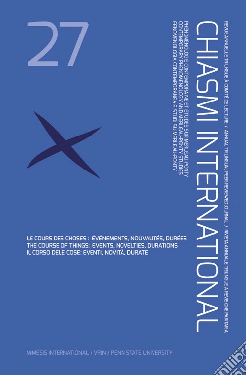 Chiasmi international. Vol. 27