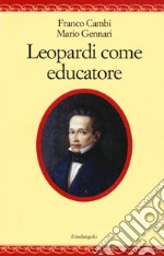 Leopardi come educatore libro