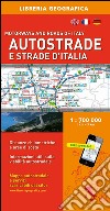 Autostrade e strade d'Italia 1:700.000 libro