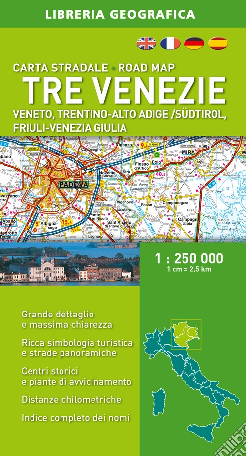 Tre Venezie 1:250.000