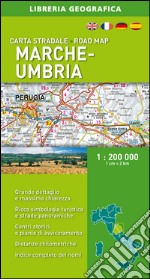 Marche-Umbria 1:200.000 libro