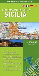 Sicilia 1:200.000 libro