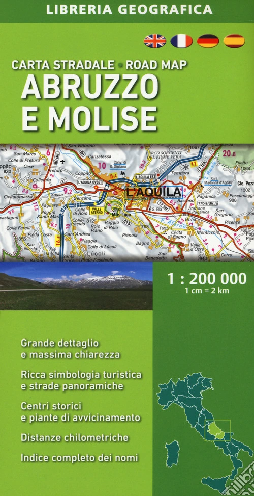 Abruzzo e Molise 1:200.000