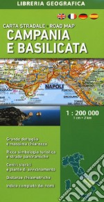 Campania e Basilicata 1:200.000 libro