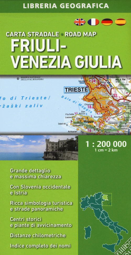 Friuli-Venezia Giulia 1:200.000