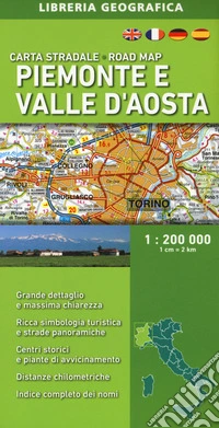Piemonte e Valle d'Aosta 1:200.000