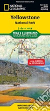 Yellowstone National Park. Carta e guida turistica. 1:125.000 libro