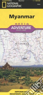 Myanmar (Birmania) 1:1.500.000 libro