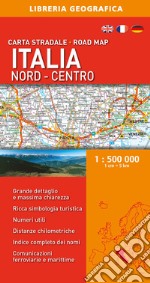 Italia nord-centro 1:500.000. Carta stradale libro