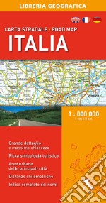 Italia 1:800.000. Carta stradale libro