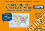 Stati Uniti d'America. Carta murale libro