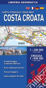 Croazia 1:200.000 libro