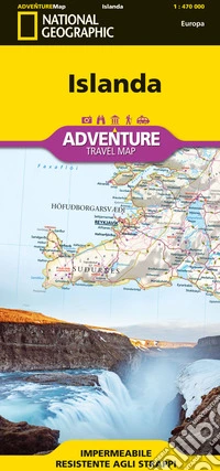 Islanda. Adventure maps