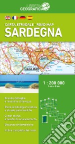 Sardegna. Carta stradale 1:200.000. Ediz. multilingue libro