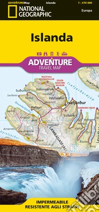 Islanda. Adventure travel map 1:470.000 libro