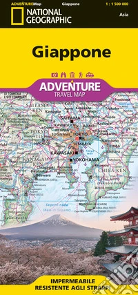 Giappone. Adventure travel map 1:1.500.000 libro