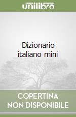 Dizionario italiano mini libro