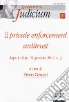 Il private enforcement antitrust dopo il d.lgs. 19 gennaio 2017, n. 3 libro di Sassani B. (cur.)