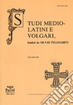 Studi mediolatini e volgari (2016). Vol. 62 libro