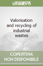 Valorisation and recycling of industrial wastes