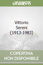 Vittorio Sereni (1913-1983) libro