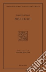 Rime e ritmi libro