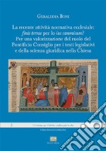 Recente normativa ecclesiale libro