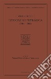 Lezioni su Petrarca (1861-1862) libro