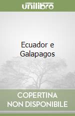 Ecuador e Galapagos libro