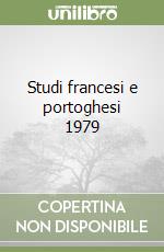 Studi francesi e portoghesi 1979 libro