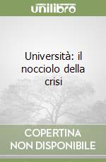 Università: il nocciolo della crisi