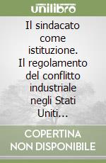 Il sindacato come istituzione. Il regolamento del conflitto industriale negli Stati Uniti (1912-18) libro