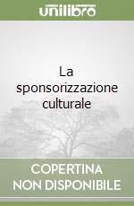 La sponsorizzazione culturale libro