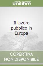 Il lavoro pubblico in Europa libro